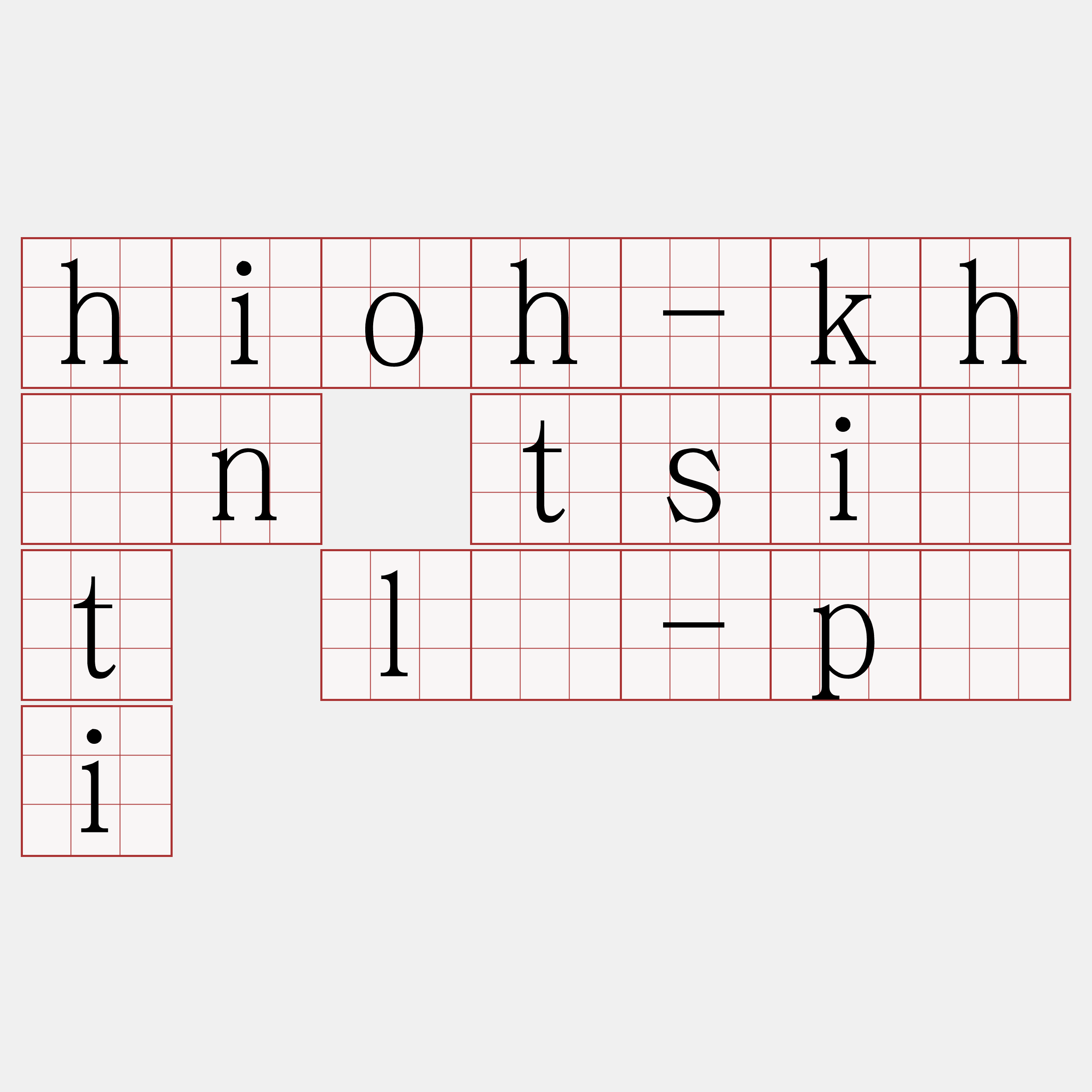 hioh-khùn tsi̍t lé-pài